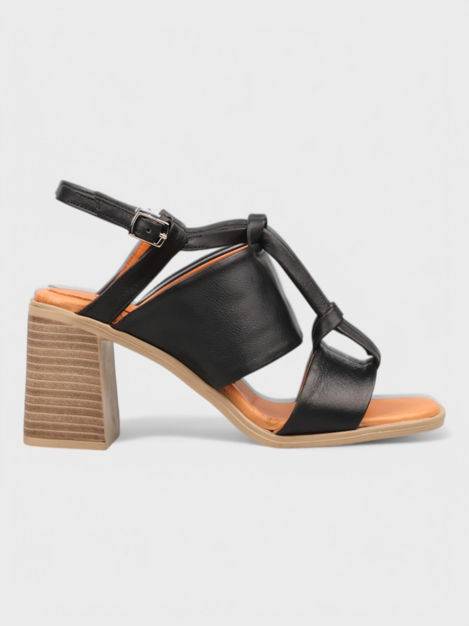 Kadın Topuklu Sandalet - Yazlık (575 234) - Siyah