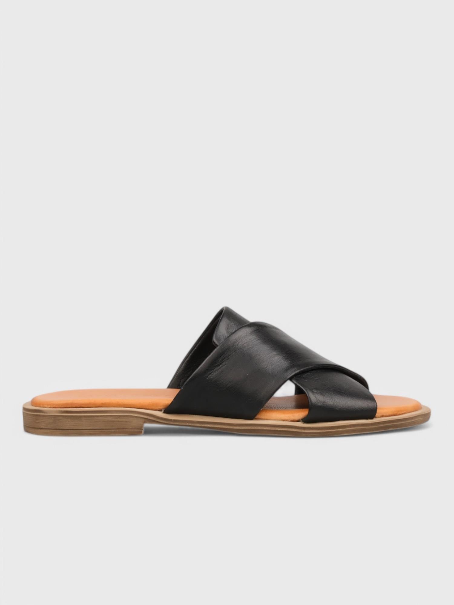 Kadın Topuklu Sandalet - Yazlık (575 275) - Siyah