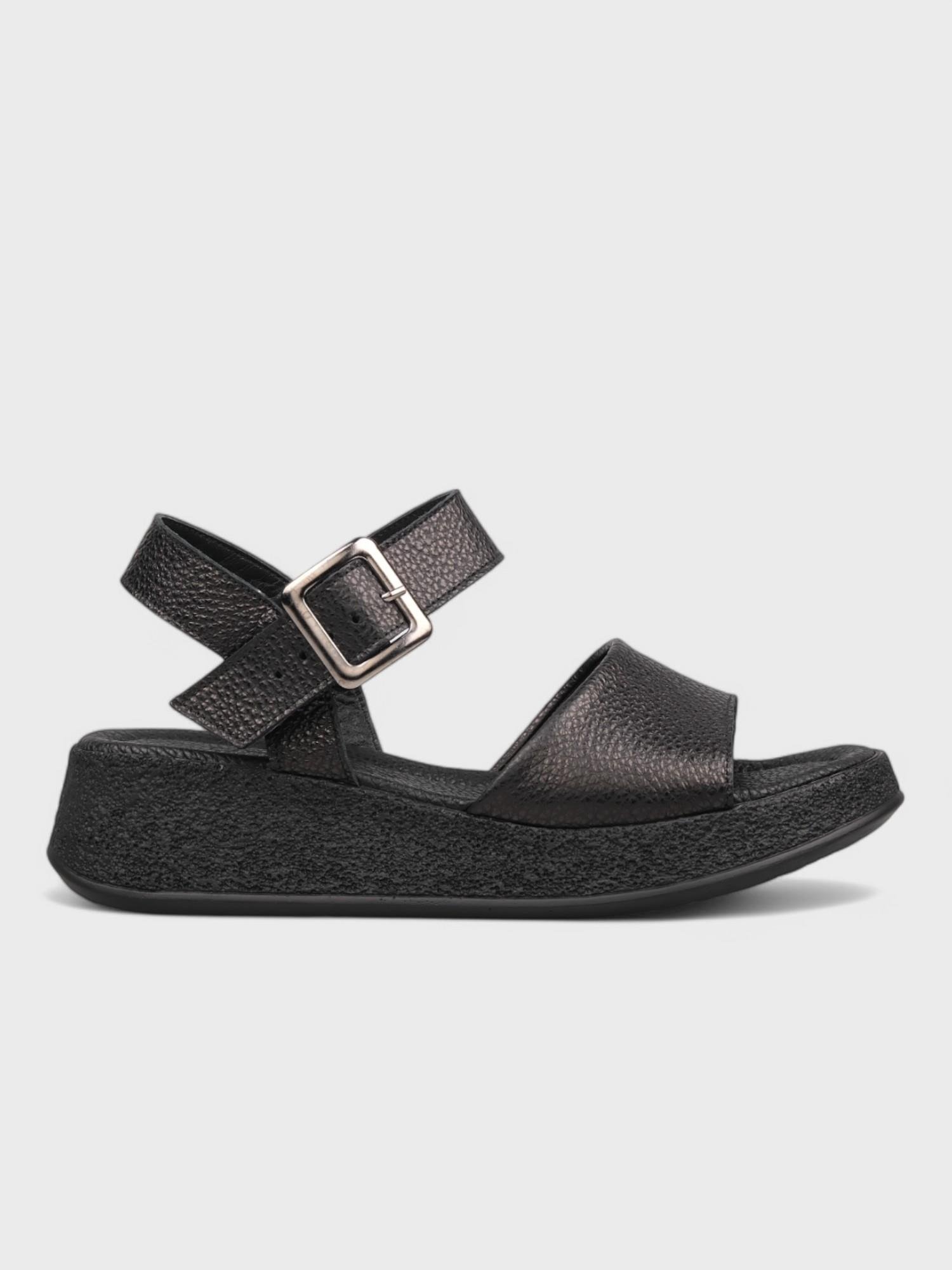 Kadın Topuklu Sandalet - Yazlık (575 502-25) - Siyah