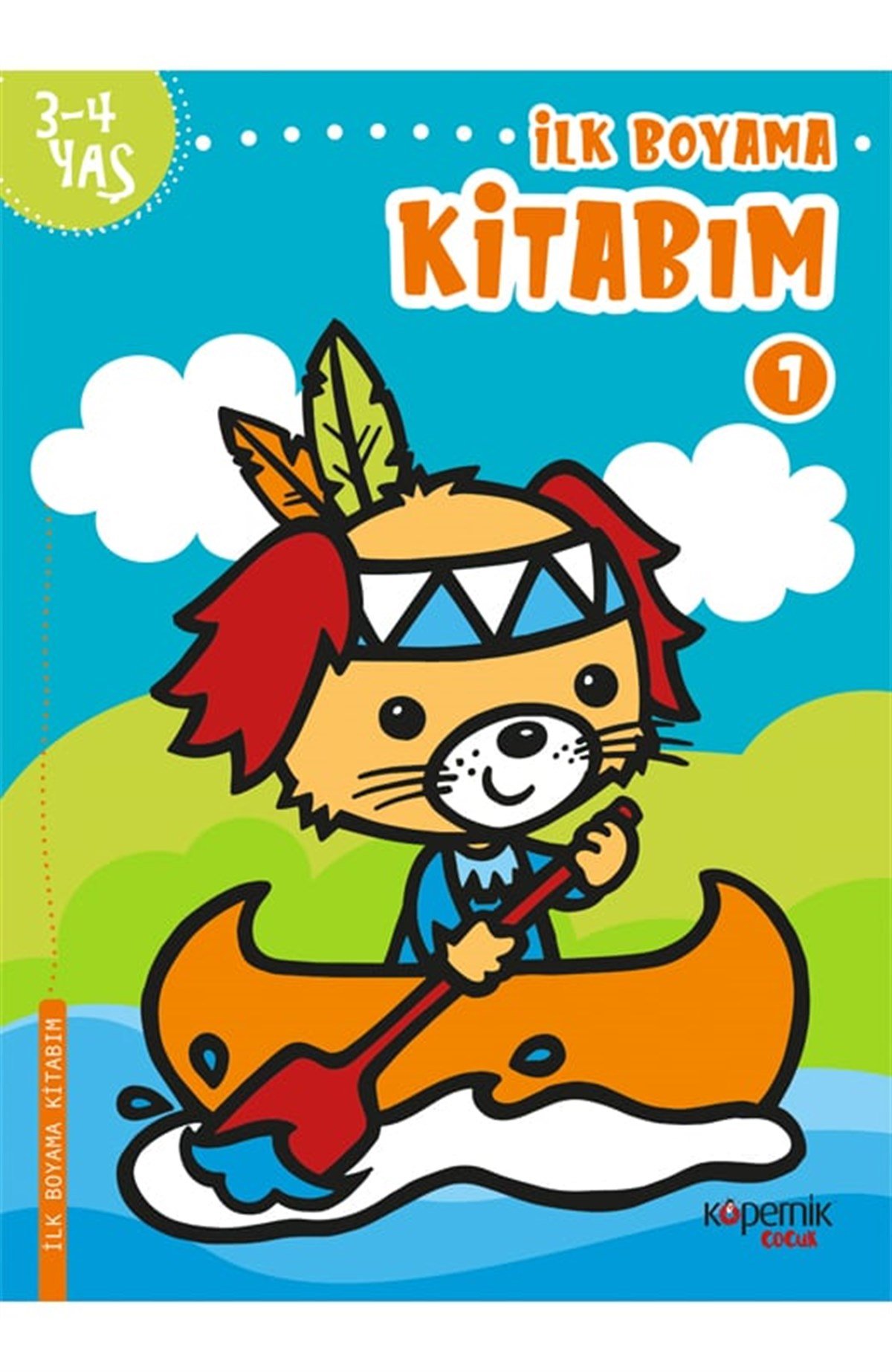 İlk Boyama Kitabım 3-4 Yaş 1.Kitap