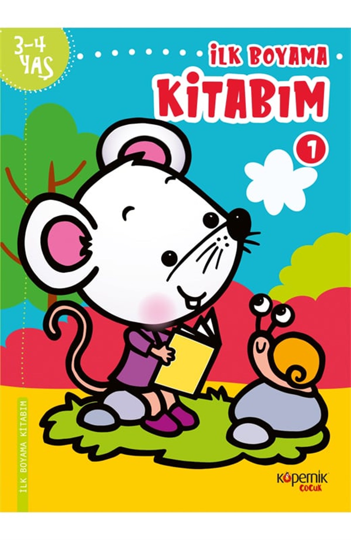 İlk Boyama Kitabım 3-4 Yaş 9.Kitap