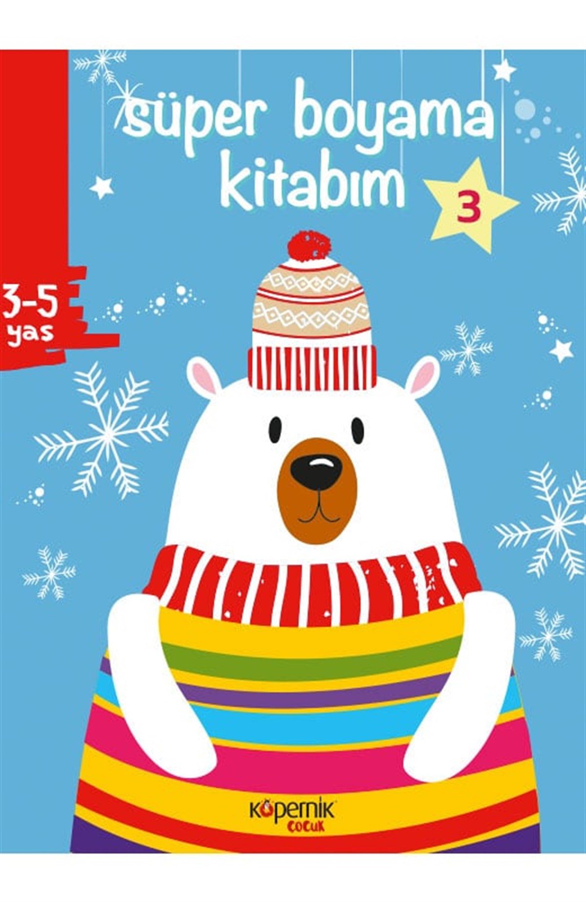 Süper Boyama Kitabım 3-5 Yaş ve Kış ve 3