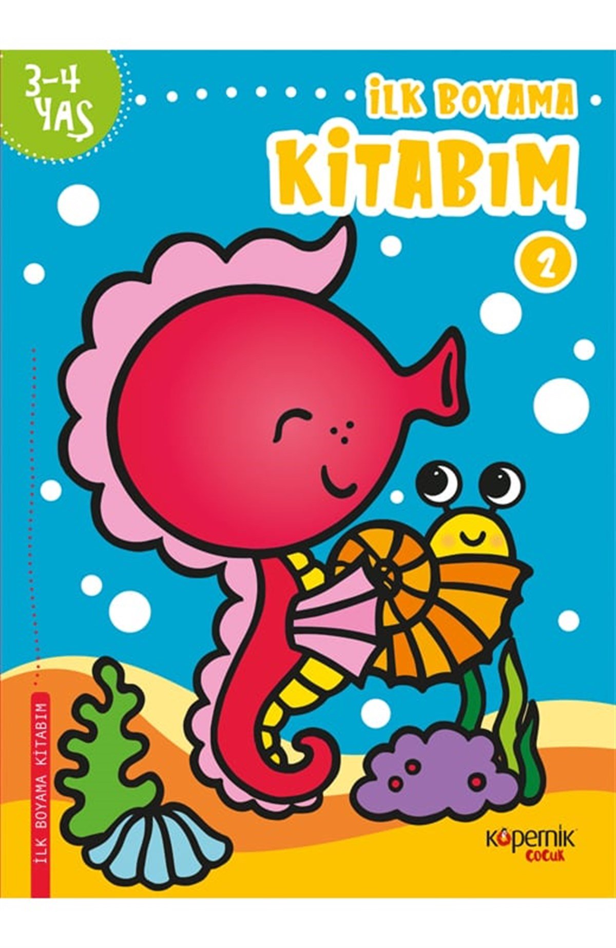 İlk Boyama Kitabım 3-4 Yaş 8.Kitap