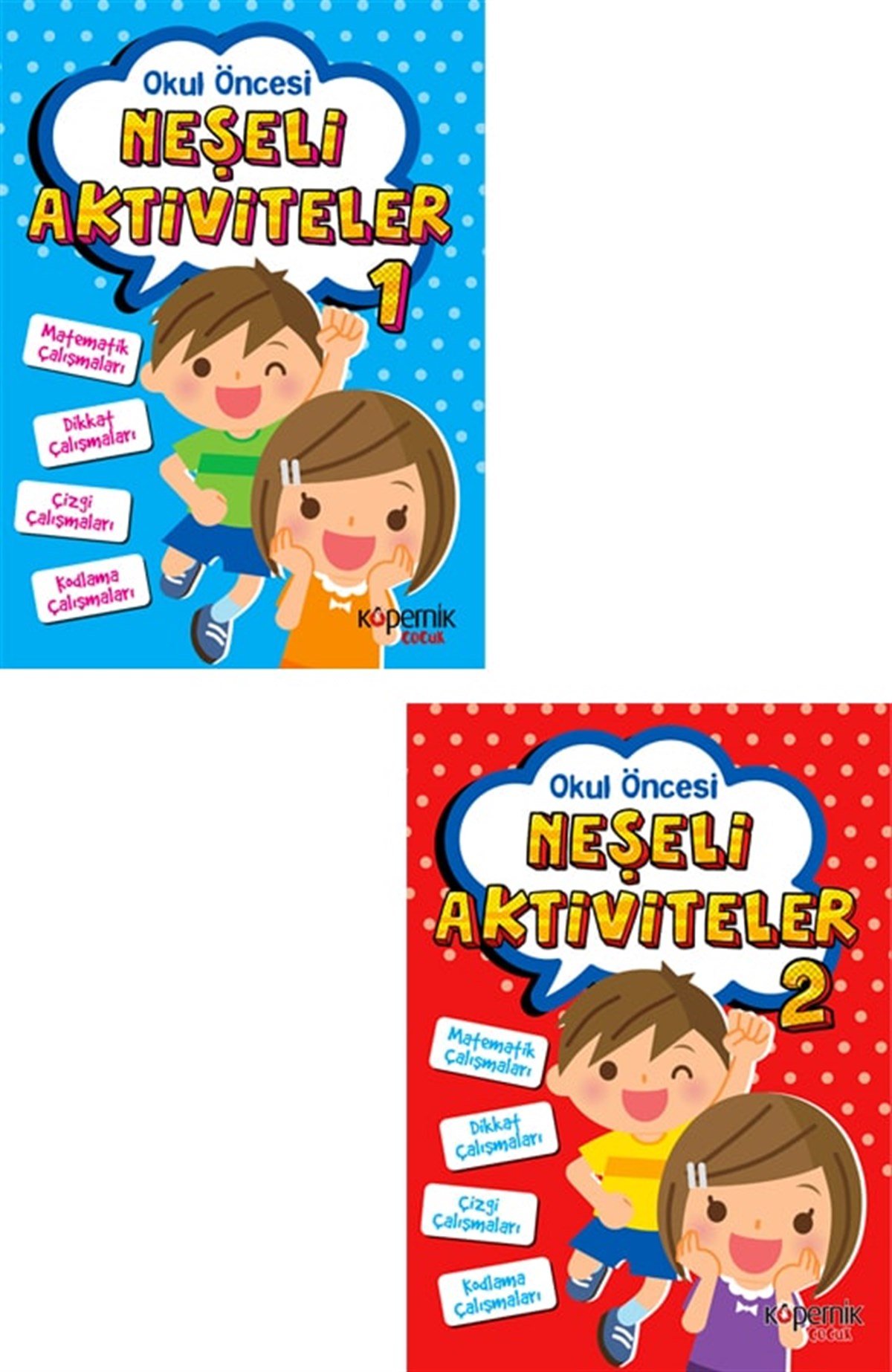 Neşeli Aktiviteler 1-2 Set (Okul Öncesi)