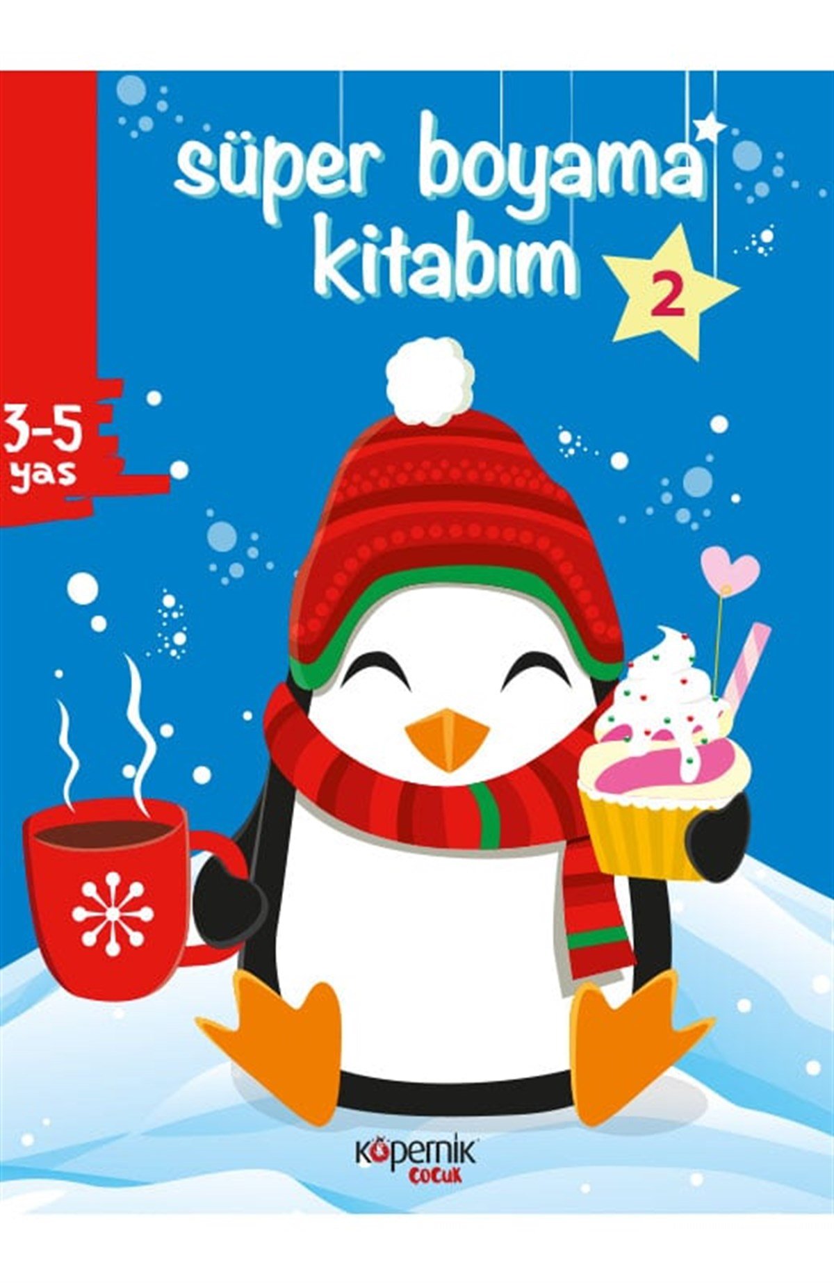 Süper Boyama Kitabım 3-5 Yaş ve Kardan Adam ve 2