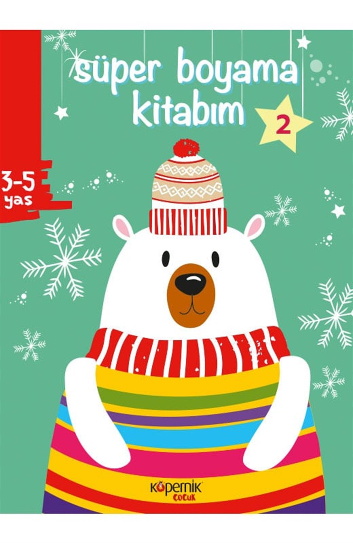 Süper Boyama Kitabım 3-5 Yaş ve Kış ve 2