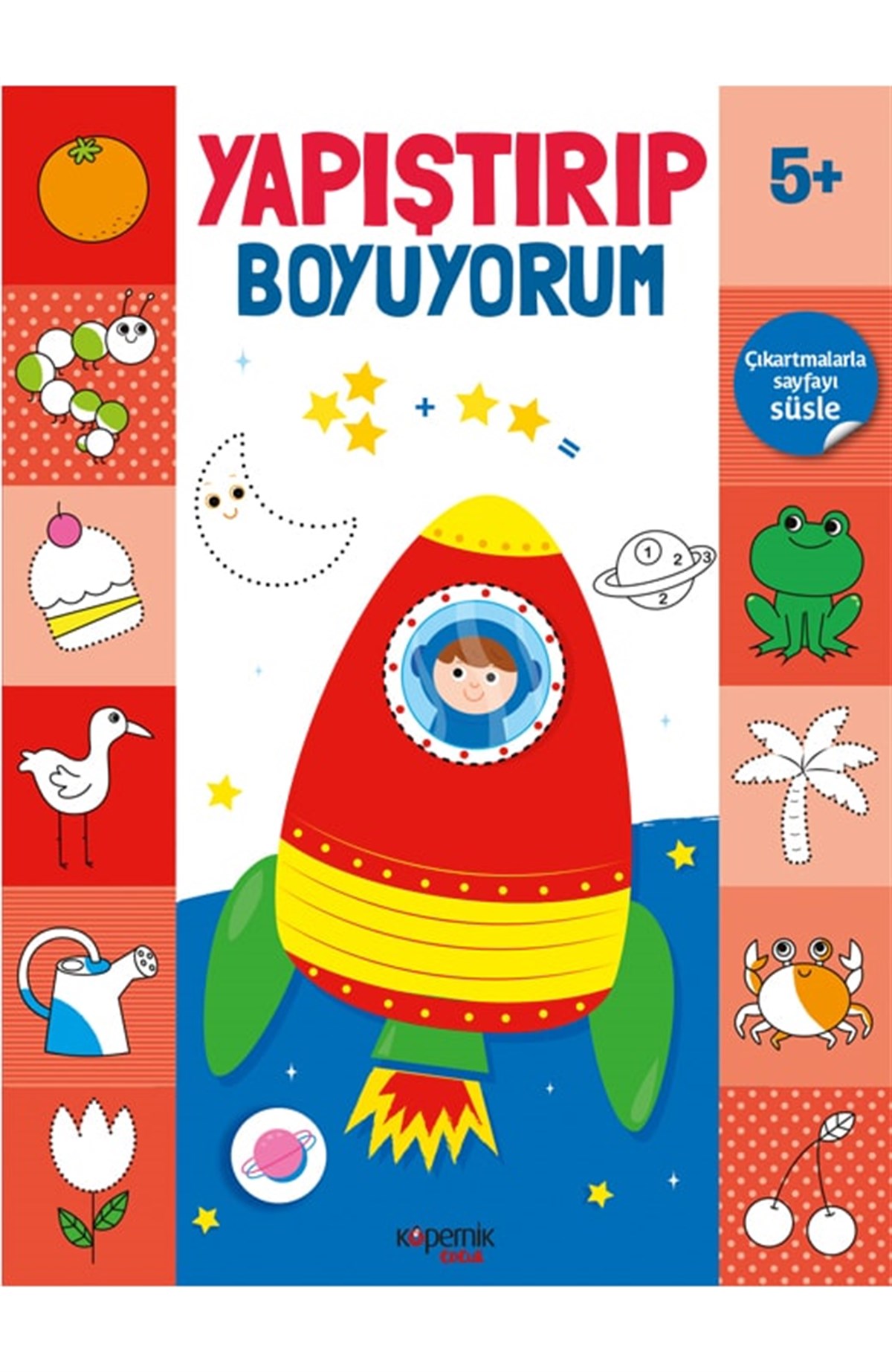 Yapıştırıp Boyuyorum 5+ Yaş