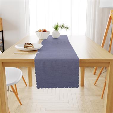 Antrasit(Füme) Kadife Dokulu Runner 40x180
