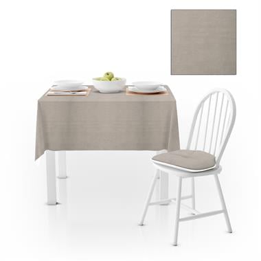 Krem Düz Renk Petek Dokuma Masa Örtüsü 140x260
