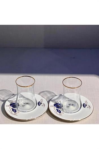 Aryıldız Evaliza Nostalji Kelebek 6lı Çay Seti