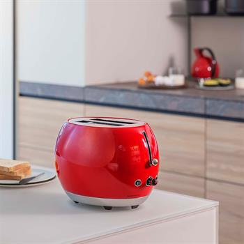 Bugatti Romeo Ekmek Kızartma Makinesi Kırmızı