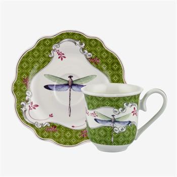 Chiara Alessi Allure Mix Porselen 6lı Kahve Fincan Seti 90ml