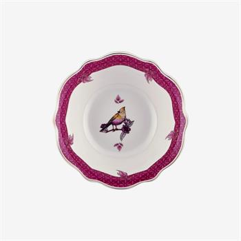 Chiara Alessi Allure Pembe Porselen 6 Kişilik 24 Parça Yemek Takımı