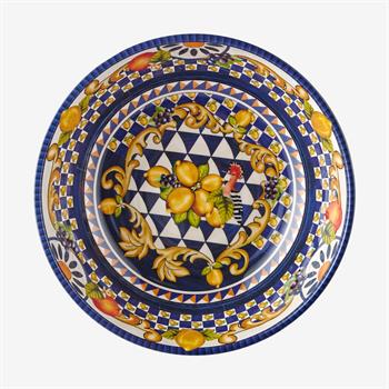 Chiara Alessi Capri Mavi Limon Buketi Kasesi 20cm