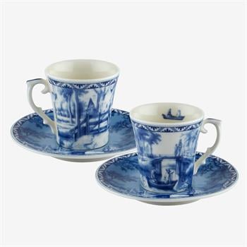 ROMANCE MAVİ TÜRK KAHVESİ FİNCANI