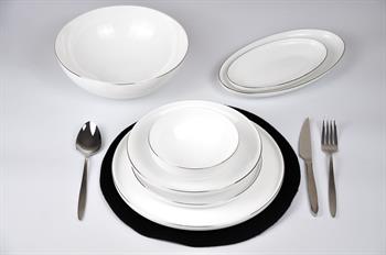 Ds Casa Premium Silver 53 Parça Yemek Takımı