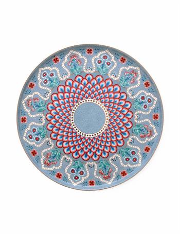 Pip Studio Flower Festival Mavi Mini Kek Standı 21cm