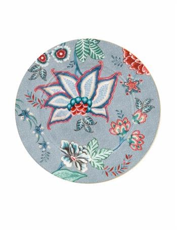 Pip Studio Flower Festival Mavi Tabak 17cm