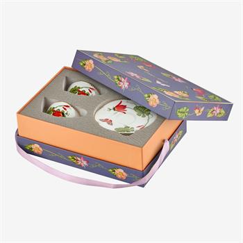 Laura Kırmızı 2li Türk Kahvesi Fincan Seti