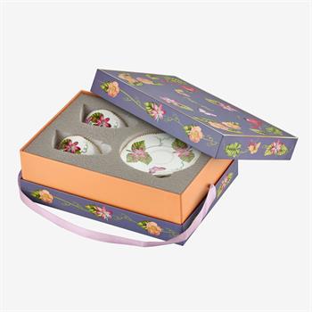 Laura Pembe 2li Türk Kahvesi Fincan Seti