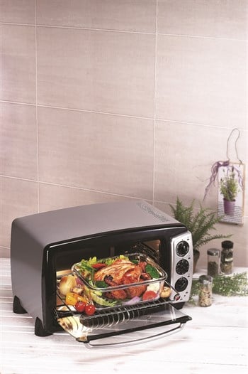 LocknLock Euro Gri Kapak Saklama ve Fırın Kabı 750mL