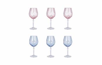 LuckyArt Viola 6lı Şarap Bardağı Seti