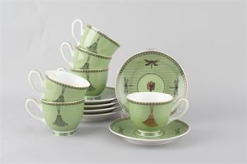 Mikasa Moor Lucy 6lı Kahve Fincanı Seti 90cc