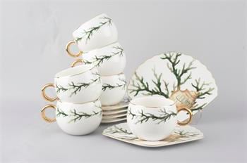 Marinet 6lı Duble Kahve Fincanı Seti