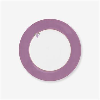Pip Studio Mor Porselen Kahvaltı Tabağı 21cm Lily & Lotus Collection