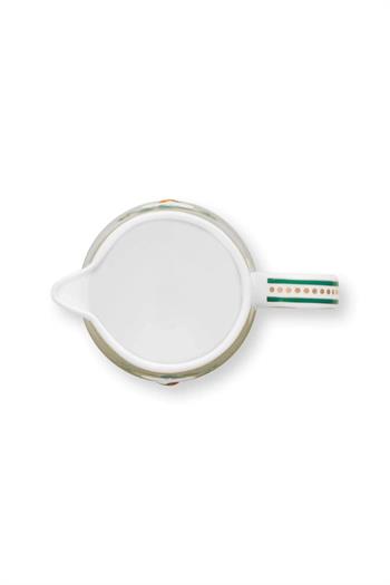 Pip Studio Love Birds Yeşil Madalyon Desenli Sütlük 270ml