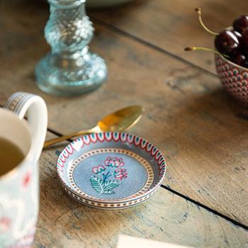 Pip Studio Flower Festival Mavi Çay Tabağı 9cm
