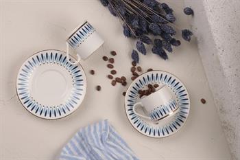 Porser Palm Kahve Fincan Takımı 2 Kişilik 4 Parça