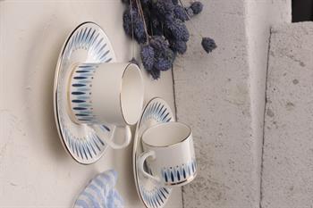 Porser Palm Kahve Fincan Takımı 2 Kişilik 4 Parça