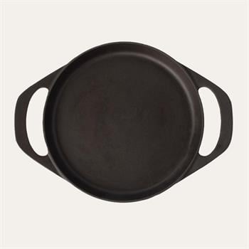 Potart 22 cm Yuvarlak Sahan Mat Siyah