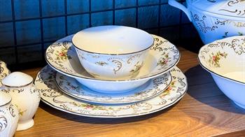 Roy King 62 Parça Yemek Takımı - Beyaz