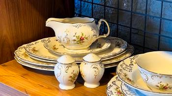 Roy King 62 Parça Yemek Takımı - Beyaz