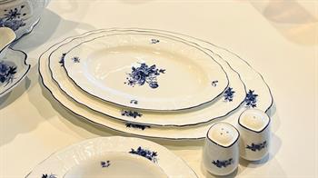 Roy King Blue Garden 62 Parça Yemek Takımı