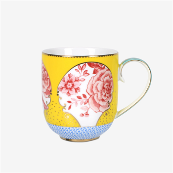 Pip Studio Royal Sarı Porselen Kupa 325ml