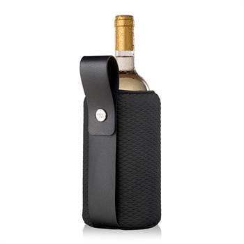 Vacu Vin Aktif Esnek Şarap ve Şampanya Soğutucu Artico - Siyah Limited Edition