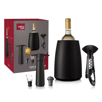 Vacu Vin Şarap Seti, Elegant (5 Parça), Kutulu