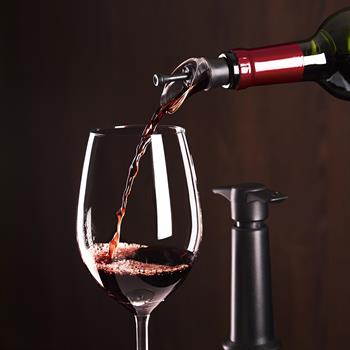 Vacu Vin Şarap Vakum & Servis Seti Kutulu 1 Pompa ve 1 Servis Tıpa