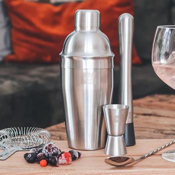 Vacu Vin Kokteyl Shaker Paslanmaz Çelik Kutulu