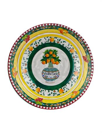 Yeşil Melamin Kase 20 Cm Carpe Diem