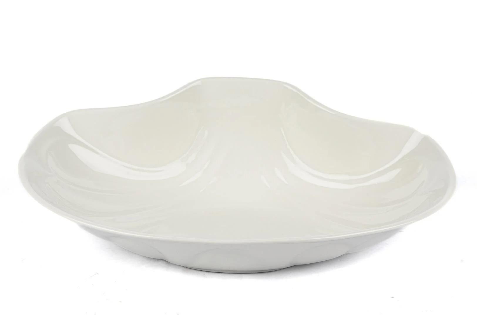 Mikasa MoorBeyaz Pors Kase 41x28x13cm | Karabaş Home
