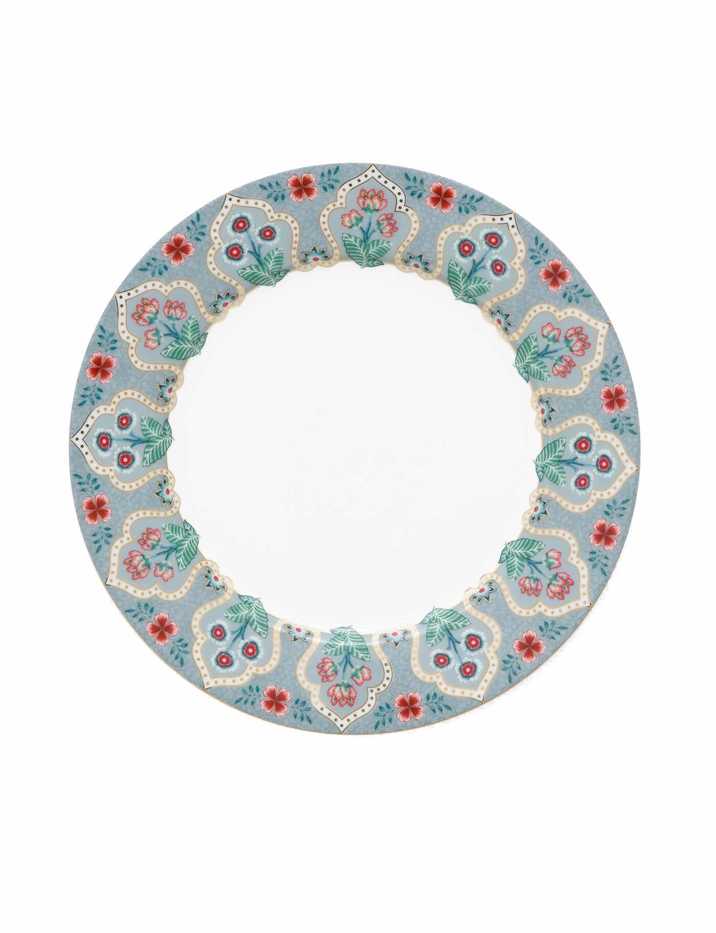 PIP STUDIOFlower Festival Mavi Tabak 21cm | Karabaş Home
