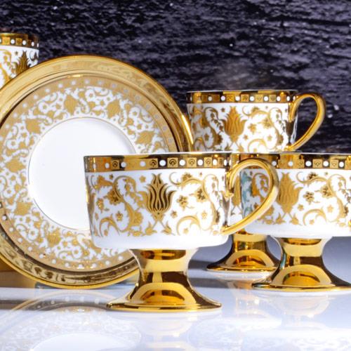 KosovaKosova Xana 6lı Fincan Takımı 90cc | Karabaş Home
