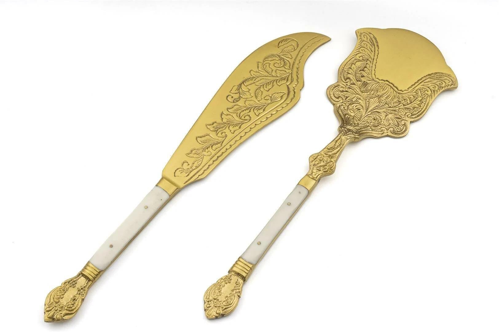 Mikasa MoorMat Gold 2li Kek Servis Seti | Karabaş Home
