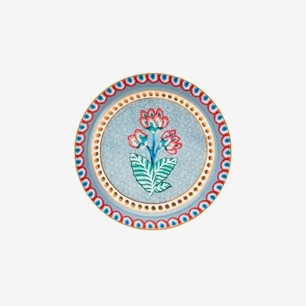 Pip StudioPip Studio Flower Festival Mavi Çay Tabağı 9cm | Karabaş Home
