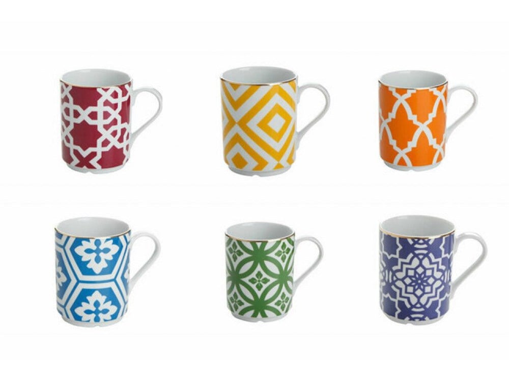 Porland Morocco 6 Parça Kupa Seti