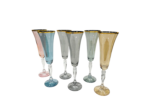 CANBAVictoria 6 Lı Kahve Yanı 6 Renk | Karabaş Home